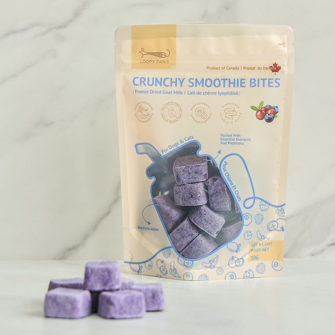 Crunchy Smoothie Bites Mixed Berry Fruit