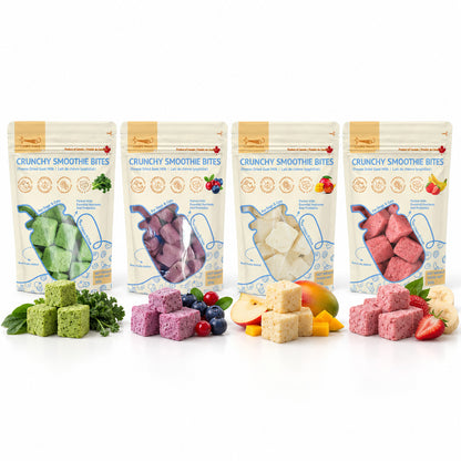 Crunchy Smoothie Bites - Freeze-Dried Goat Milk Treats