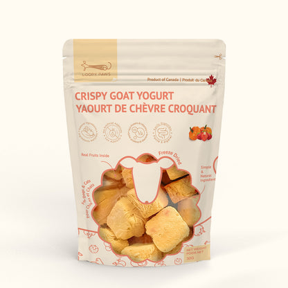 Crispy Goat Yogurt - Pumpkin & Strawberry