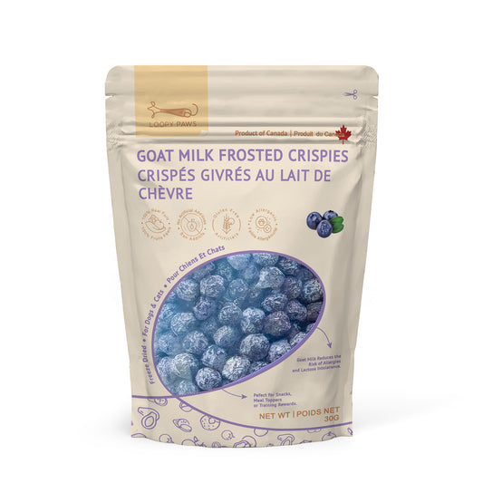 Goat Milk Frosted Crispies-Blueberry